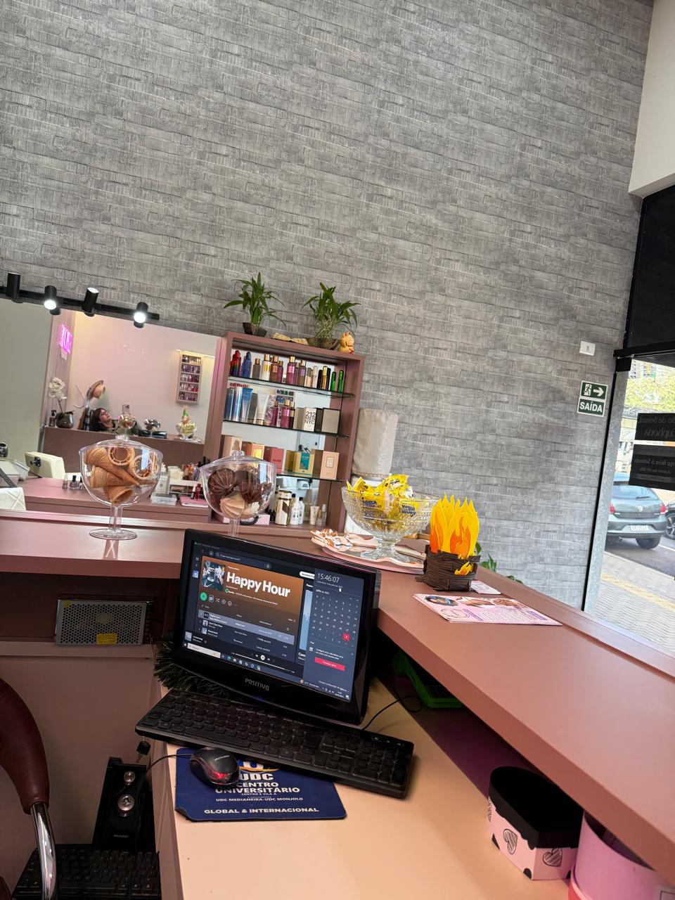 Foto da sala de estética